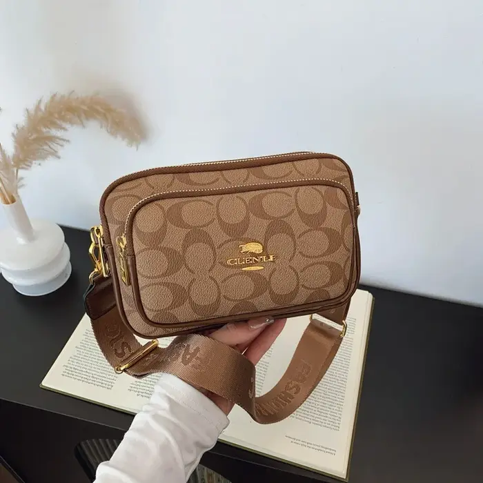 Nouveau Sac à Bandoulière Rétro de Luxe pour Femme 2026, Sac Croisé avec Motif Circulaire Original, 