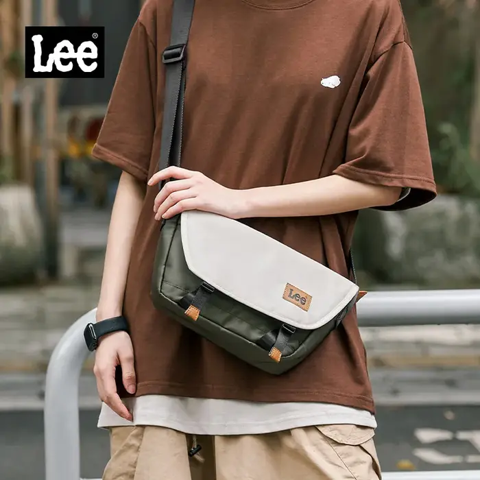 LEE Oxford imperméable femmes sac à bandoulière Vintage sac de messager résistant aux rayures décont