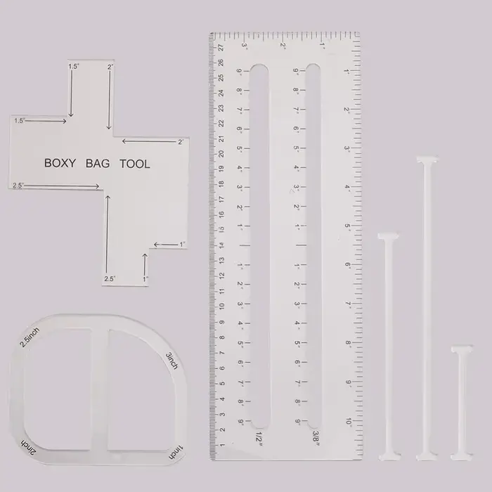 Modèles de fabrication de sacs Boxy