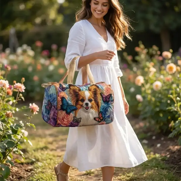Sac fourre-tout pour femmes avec motifs de chiens