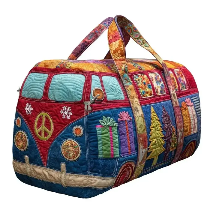 Sac de voyage matelassé en coton