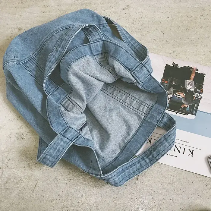 Denim Sac à Main à bandoulière pour femme Sac