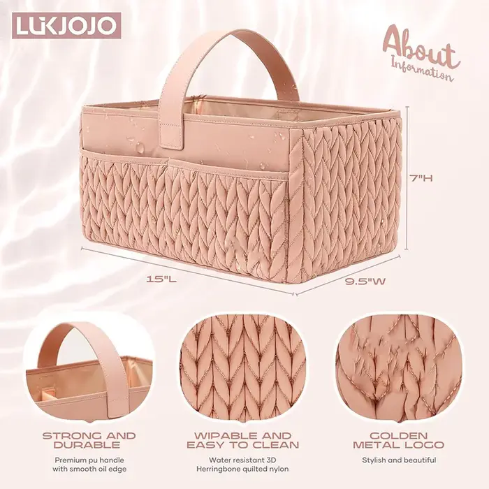 Nouveau sac de rangement pour couches imperméable grande capacité