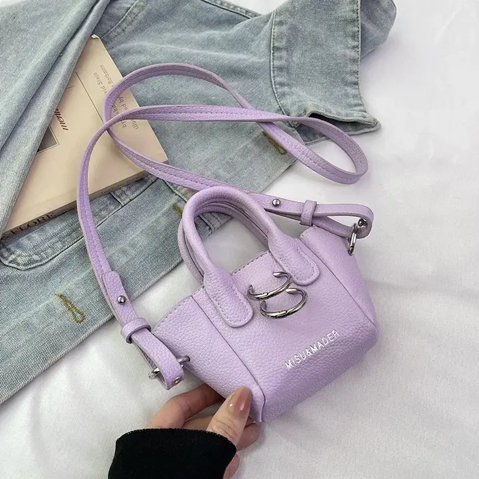 Super Mini Sac à bandoulière pour femmes mode rouge à lèvres pochette Sac seau Sac à Main porte-monn