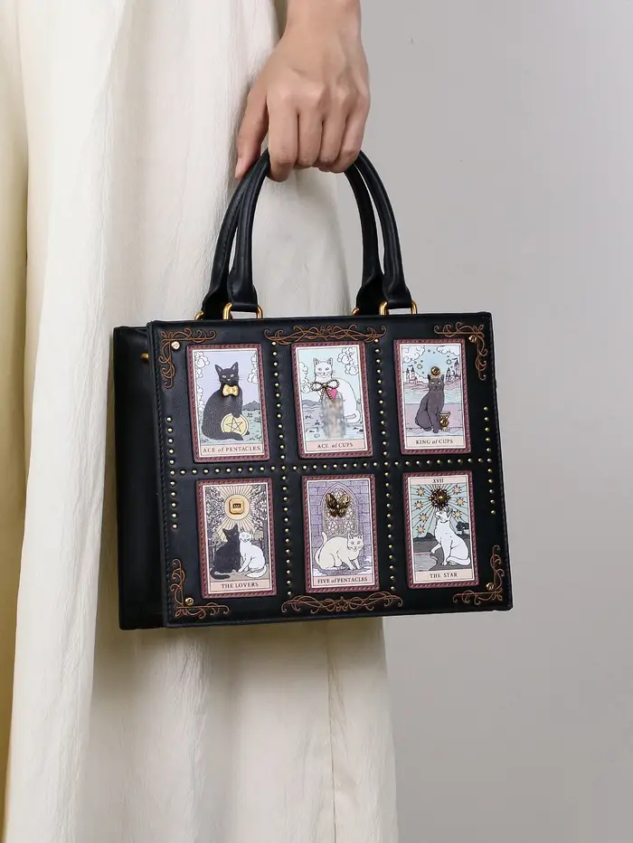 2025 haut de gamme mode été nouveau sac à main femme sac niche design Tarot carrelage sac fourre-tou