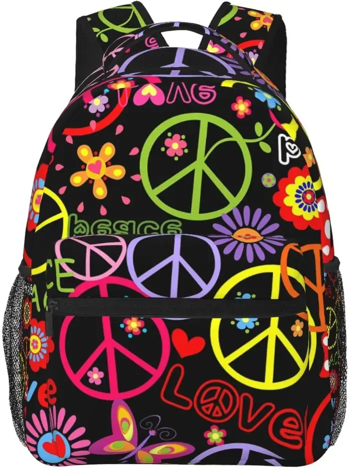 Sac à dos Hiphelicopter Peace avec plusieurs poches