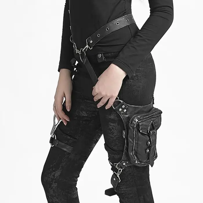 Sac à Jambes Rétro Punk de Style Ancien pour Femme