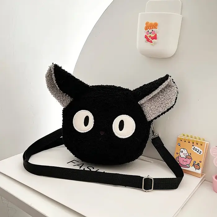Style japonais Kawaii sac femmes dessin animé en peluche sac à bandoulière