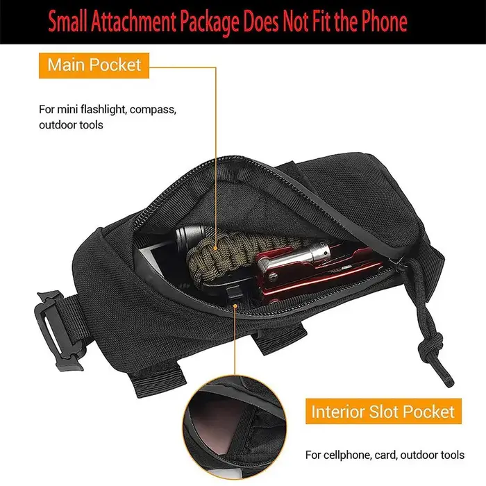 Sac à dos avec sangle, support pour téléphone