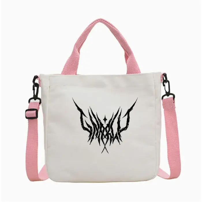 Sac cabas Katseye, sac fourre-tout, sac d'épicerie, toile Y2K, sacs en tissu pour femme