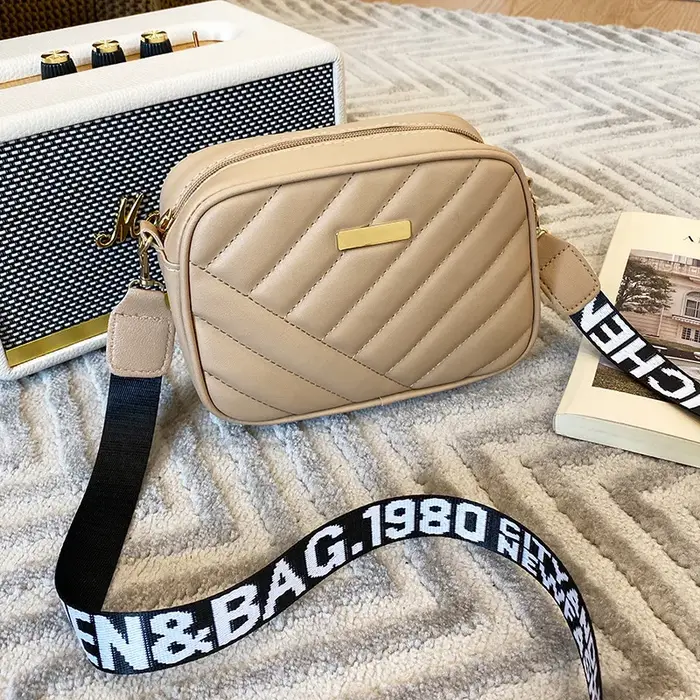 Sac à bandoulière en cuir PU pour femmes, petits sacs à bandoulière de luxe de styliste matelassés a