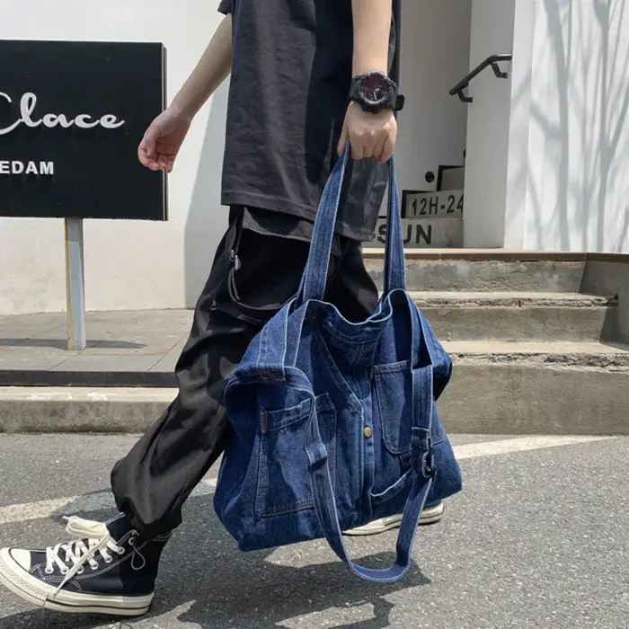 Sacs à bandoulière en Denim pour femmes