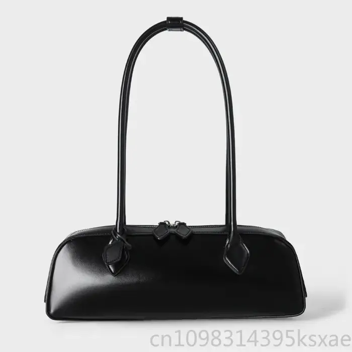 Sac à bandoulière pour femme en cuir véritable grande capacité, style minimaliste coréen, rouge, pour mariage