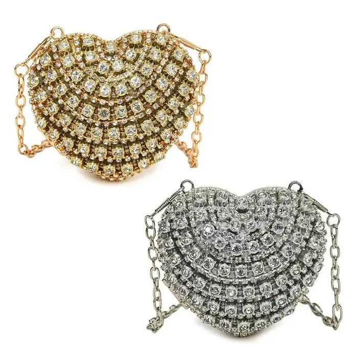 Pochette de Soirée pour Femme en Strass