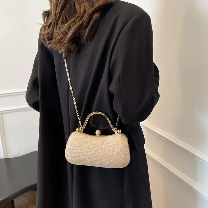 Mini sac de soirée brillant pour femmes