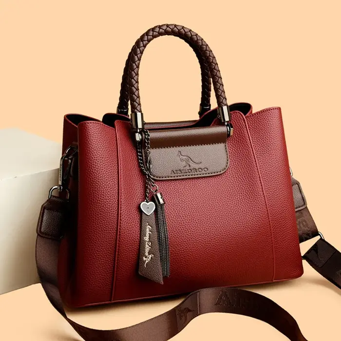 Sacs à main à bandoulière design pour femmes Sac poignée tissée en cuir de haute qualité fourre-tout