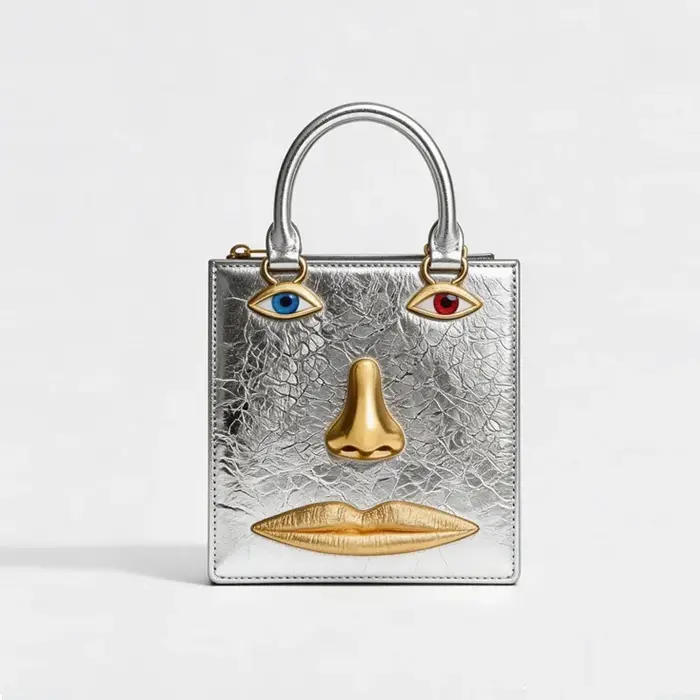 Sac à main pour femme en cuir noir de haute qualité
