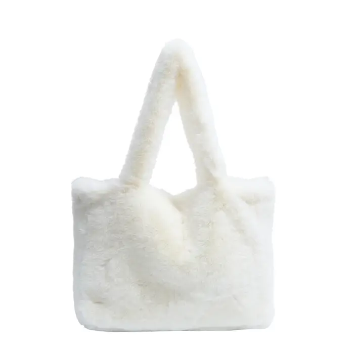 Velours couleur unie moraillon concis fourre-tout décontracté 2025 hiver doux Simple sacs de haute qualité Durable