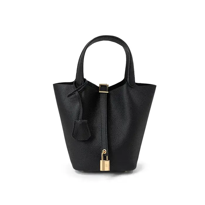 Sac seau, sac pour femme en cuir véritable, sac panier de marché, sac de maman, sac de mariée, sac à