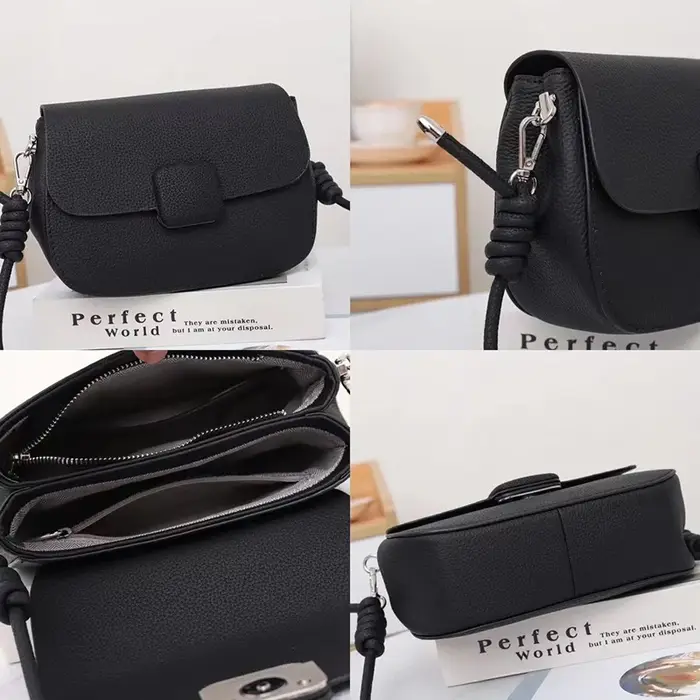 Sac à main en cuir véritable pour femmes, sacoche élégante, solide, carré, à bandoulière, tendance v