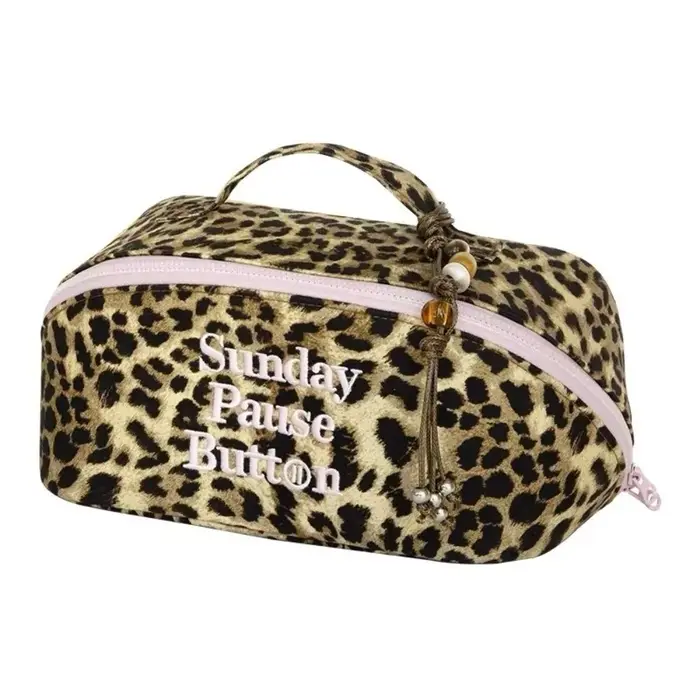 Sac fourre-tout léopard vintage tendance
