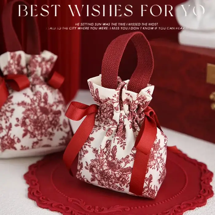 Sac de cérémonie de mariage avec nœud papillon