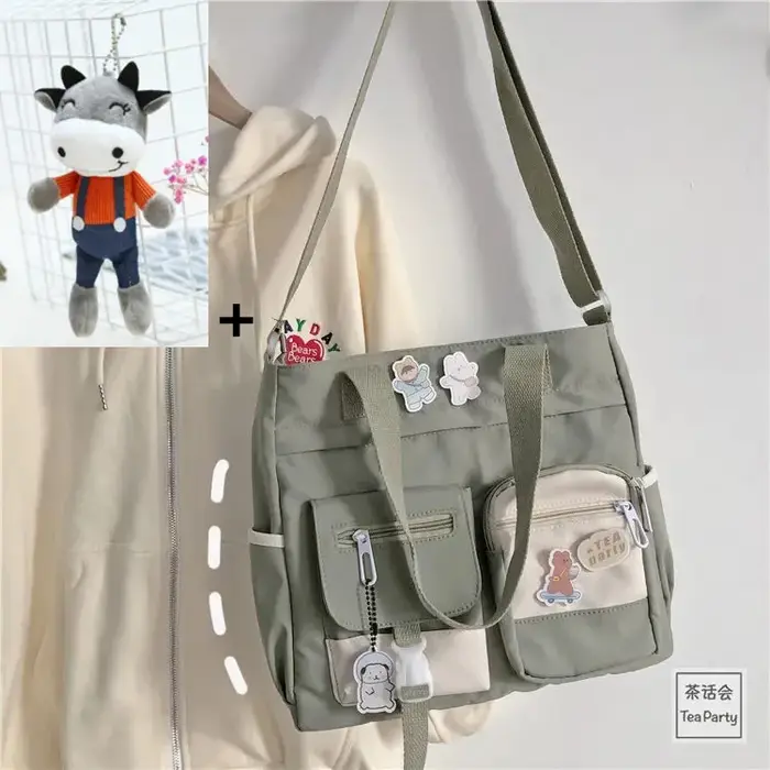 Sacs à main en toile imperméable en Nylon pour femmes