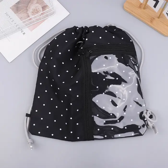 Sac à dos à cordon de serrage à la mode, sac Ita de grande capacité, sac à cintré à sangle épaisse i