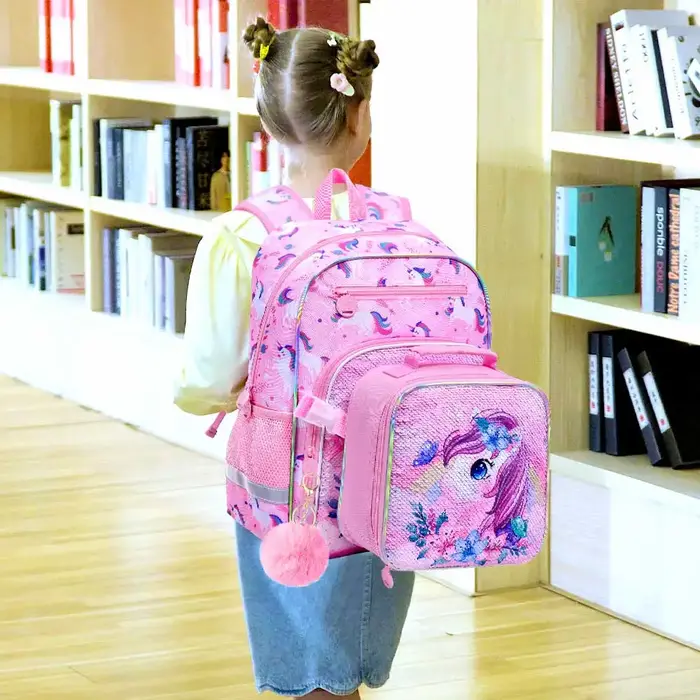 Sac à dos licorne pour filles