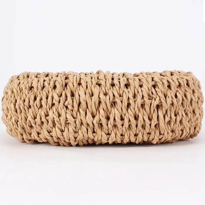 Sac panier en osier tendance pour femme