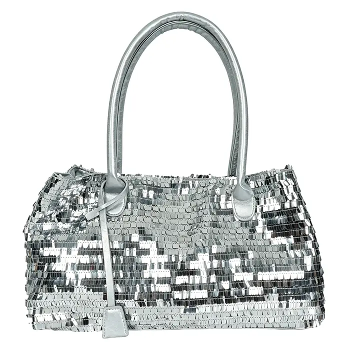 Sacs à bandoulière à sequins tendance, sacs fourre-tout décontractés grande capacité, sac à main à s