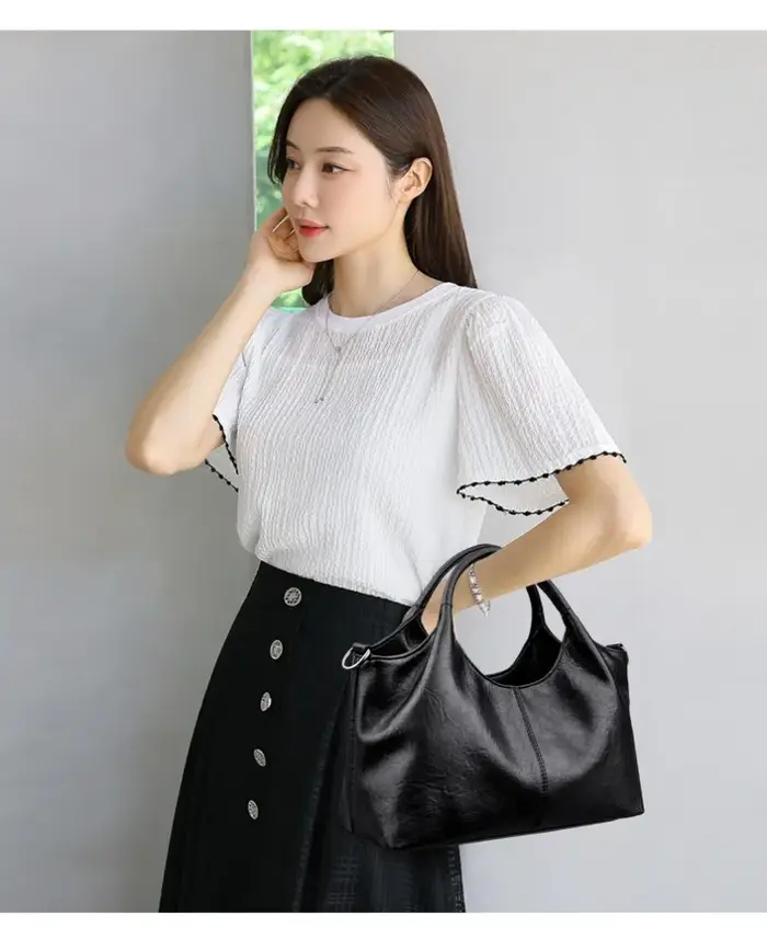 Sac à bandoulière et sac messager pour femme d'âge mûr 2026, petit sac fourre-tout en cuir PU souple