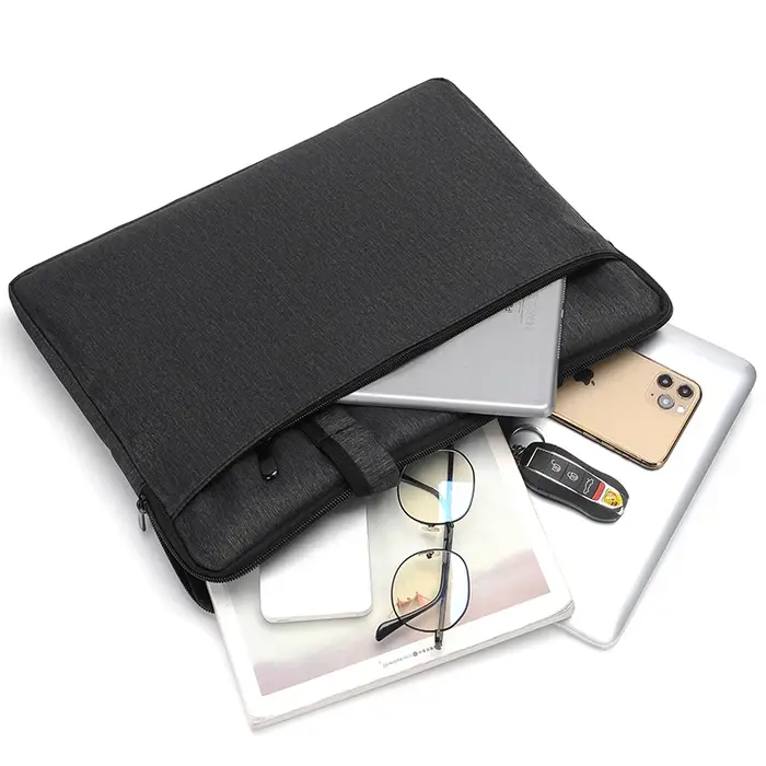 Sac fourre-tout élégant pour ordinateur portable, mallette d'affaires de grande capacité, design simple – Parfait pour l'école, le bureau et les déplacements quotidiens.