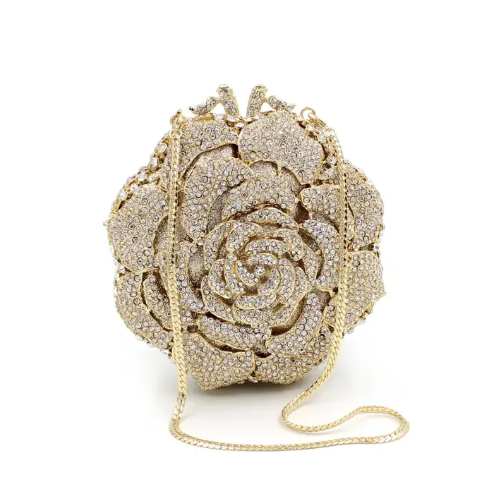 Sac à main de soirée en biscuits pour femme, rose élégante, sac de mariée de mariage, sac à main de