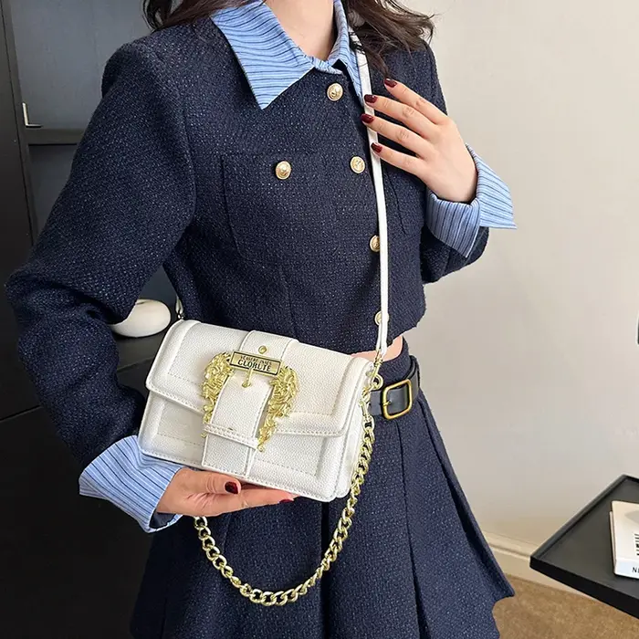 Sac fourre-tout décontracté en cuir PU pour femmes