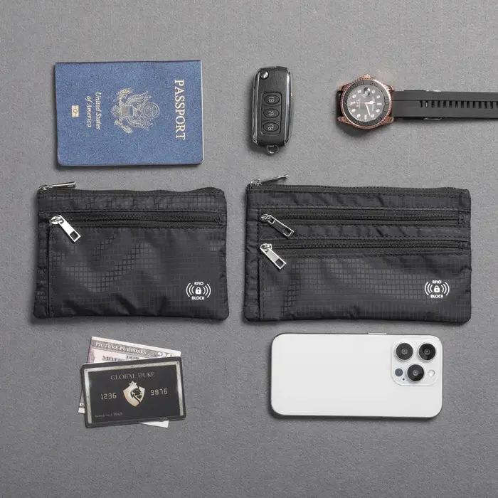 Ensemble de pochettes pour passeport RFID