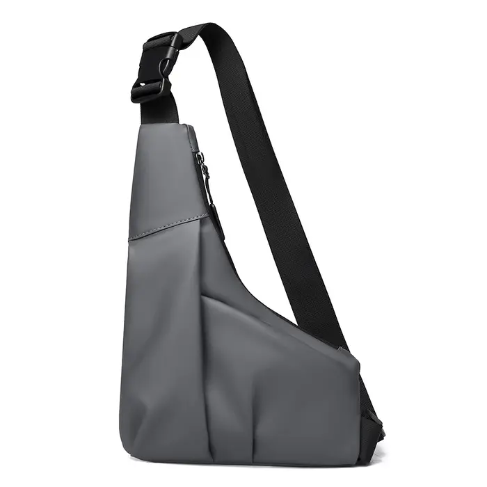 Sac croisé triangulaire antivol avec sangle réglable