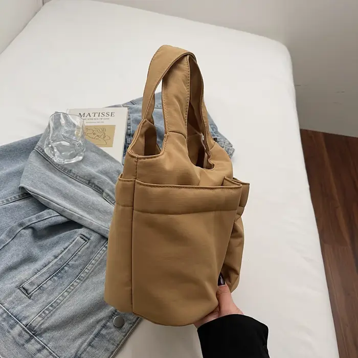 Sacs à main décontractés en tissu doux pour femmes