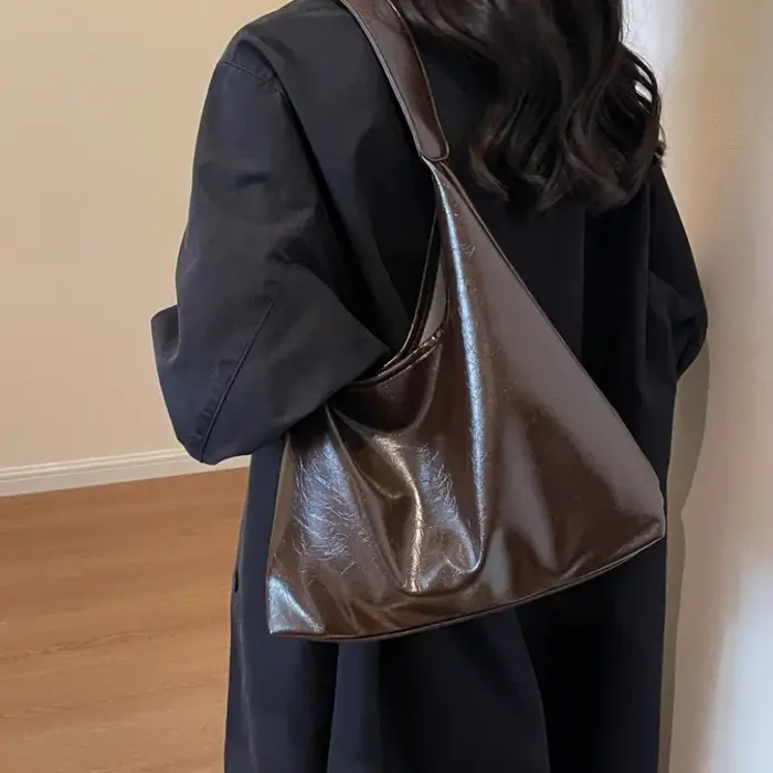Sac rouge de grande capacité pour femmes