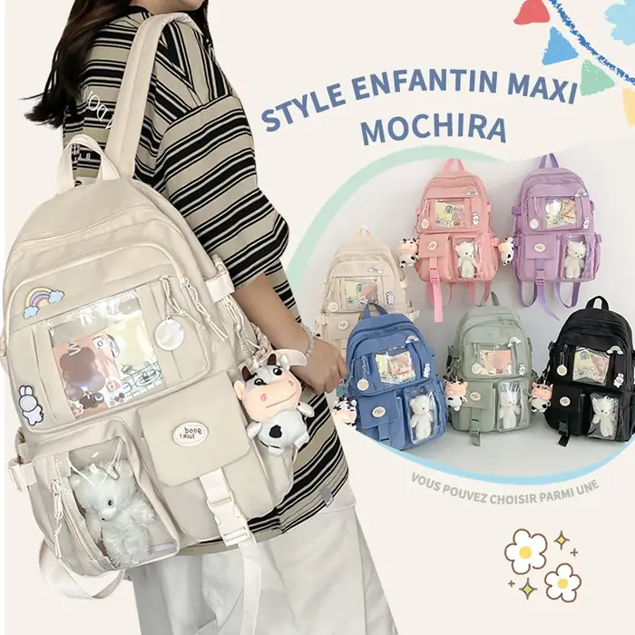 Nouveau sac à dos en nylon mignon