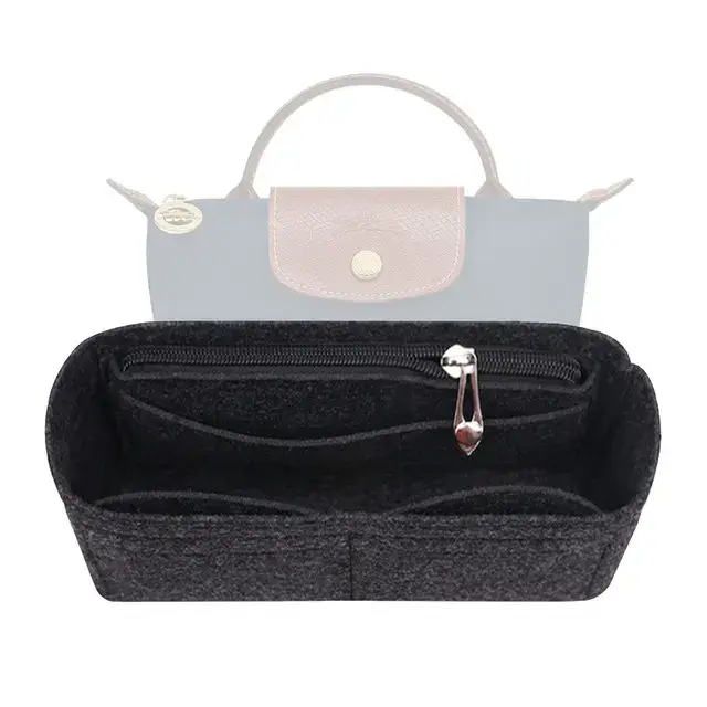 Sac à main en feutre, sac de rangement, sac à main, organisateur pour Longchamp, Mini sac à bandouli