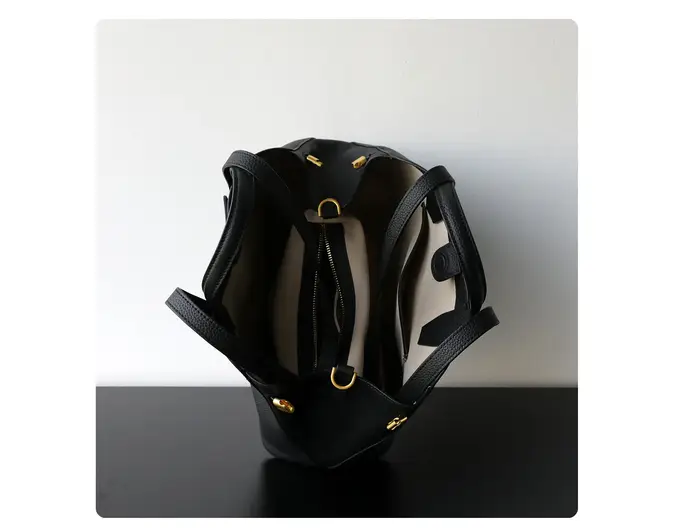 Nouveau Sac Fourre-tout Femme en Cuir Pleine Fleur 2026