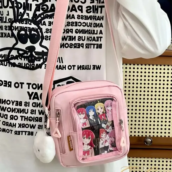 Y2K Mini Itabag femmes coréen décontracté sacs à bandoulière poche transparente petit sac