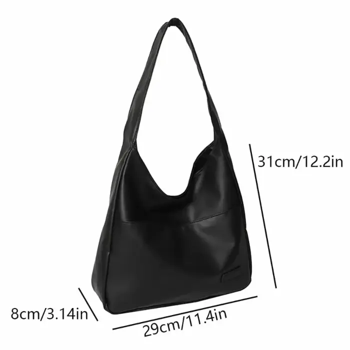 Sac à bandoulière rétro minimaliste élégant pour femmes