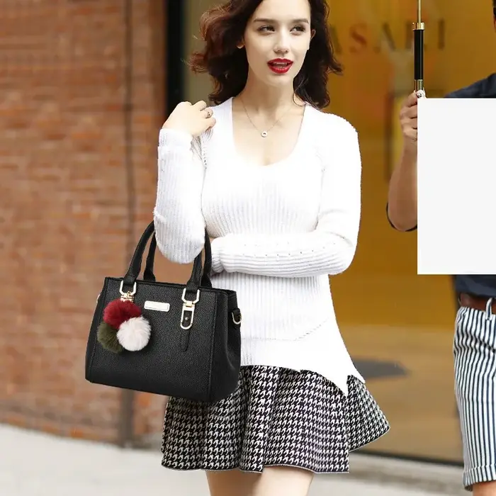 Sac à Main en Cuir de Grande Capacité pour Femme, Sacoche Décontractée