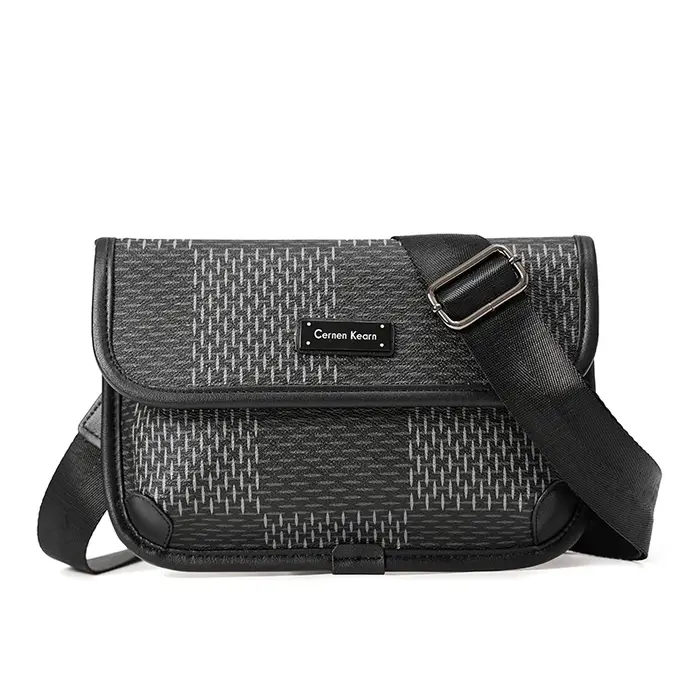 Homme de luxe enveloppe pochette sac à main décontracté épaule sacs à bandoulière Cool rue garçons haute qualité cartables marque de mode Bolsas