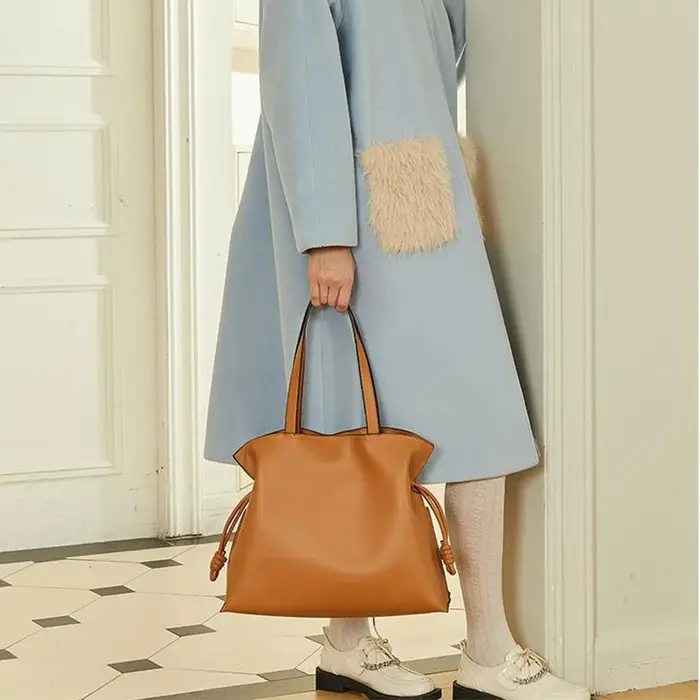 Sac à bandoulière en cuir véritable pour femme 2026