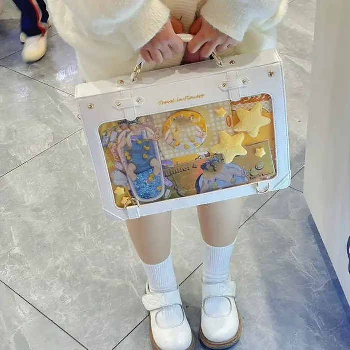 03/School-Sac Itabag de grande capacité pour fille