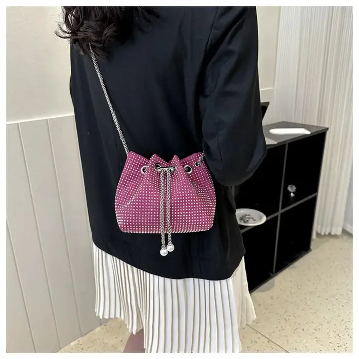 Sac à bandoulière à cordon
