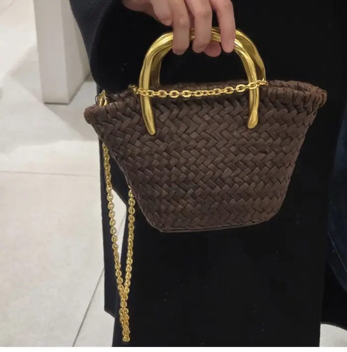 Sacs de plage en paille pour femmes